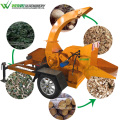 Weiwei 30 years manufacturer wood branch crusher machine drum type mobile wood chipper